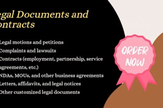 draft and review your property, business, employment, and contract documents