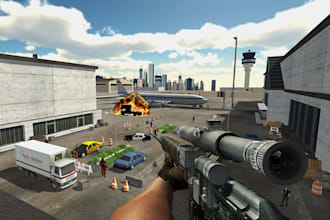 do unity 3d game development, multiplayer video game, action game, PC and mobile