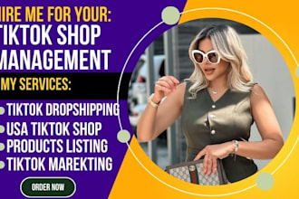 setup tiktok shop, facebook shop and instagram shop, tiktok shop manager