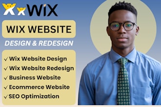 interactive wix design, wix website redesign, professional wix development