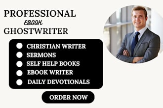 ebook writer daily devotional christian ebook self help ebook non fiction writer