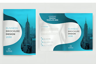 design company profile, brochure design, ebook, magazine, annual report, booklet
