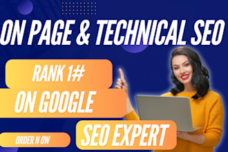 do on page seo, technical optimization for wordpress shopify wix squarespace