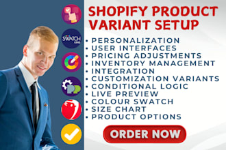 setup shopify product variant via swatchking avis globo variant option zepto