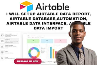 setup airtable report airtable database automation data interface data import