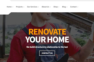 construction website, roofing website, plumbing website, construction