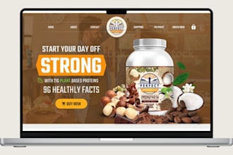 private label supplement shopify store nutraceutical website supplement store