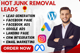 generate junk removal leads waste disposal lead junk hauling garbage pickup lead