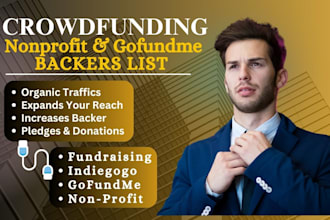 get benevolent crowdfunding backer email list gofundme nonprofit ngo fundraising
