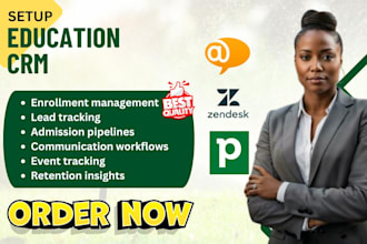 setup education salesforce pipedrive zendex liveagent qualtrics CRM