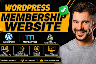 setup membership website subscription site paid membership pro ultimate member