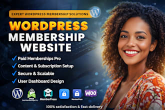 setup membership website subscription site paid membership pro ultimate member