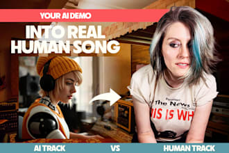 recreate your ai demo into a real human song