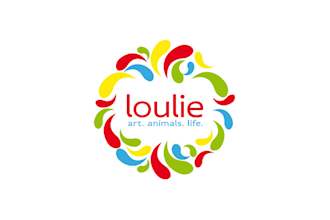 design art animals artist fun bright grabbing logo