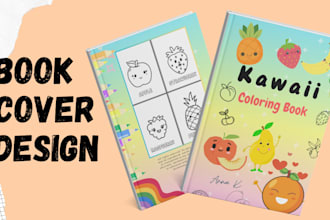 do a book cover design for  KDP books, ebook