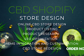 develop cannabis shopify store marijuanna website cbd website cannabis website