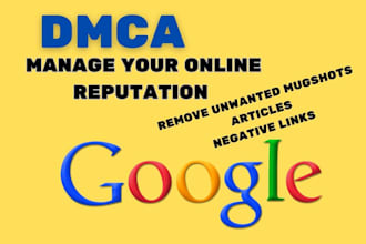 permanently remove mugshots article bad news delete negative links on google