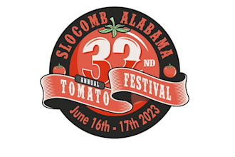 design annual tomato festival logo