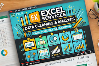 provide excel solutions for data entry cleaning and analysis