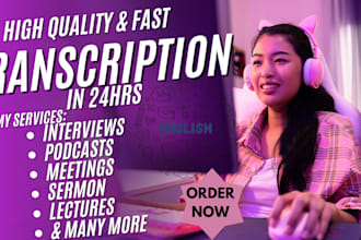 medical transcription video transcription edit podcast video edit zoom interview