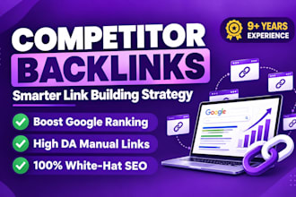 do competitor backlink strategy for google ranking