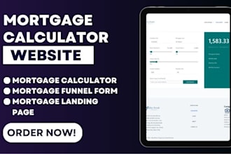 mortgage calculator, fha, usda, purchase or VA loan calculators mortgage website