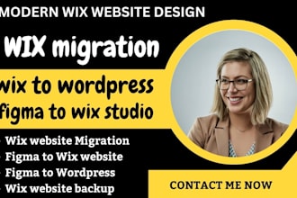 migrate transfer wix to wordpress, figma to wordpress, figma to wix studio