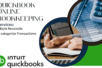 do bank reconciliation and categorize transactions