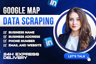 scrape google map data for lead generation, and b2b data extraction