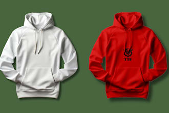create realistic mockups of your design on mugs, bottle etc