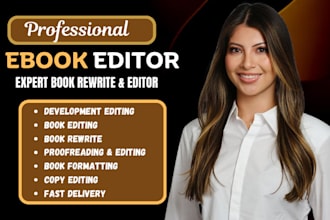 developmental editor, proofread and edit, format your book manuscript, rewrite