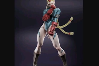 build stylized game character, nsfw model,2d photo to 3d,genesis 8 model,ue5 rig