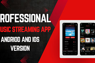 develop a custom music app music streaming app for android ios app development
