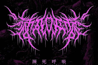 death,black metal gothic,dark logo desing band,brand,tshirt