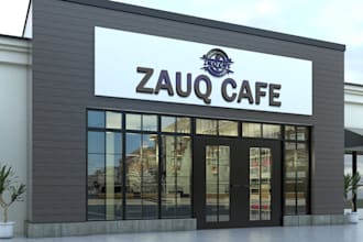 do shopfront, storefront window graphics, stall front, signage, banner design
