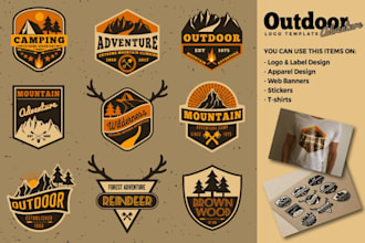 design a outdoor adventure logo for your company