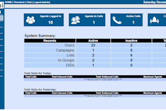 setup vicidial and configuration call center campaign