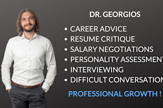 be your professional career, work, or job life coach