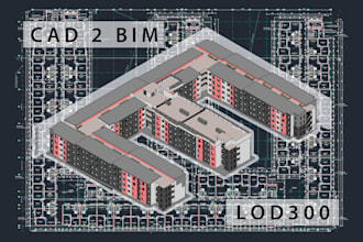 convert your cad dwg to detailed revit model