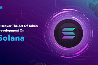 create solana token and be your blockchain developer