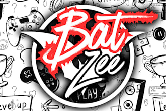 create custom logo designs for gamers and streamers