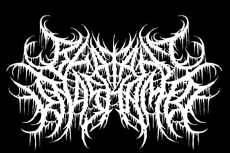 create amazing metal font and various font logo style