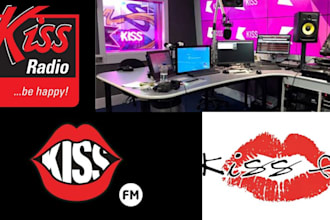 play and promote your song on kiss fm