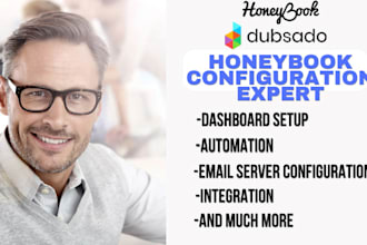 setup honeybook and dubsado crm 17hats acuity scheduling account
