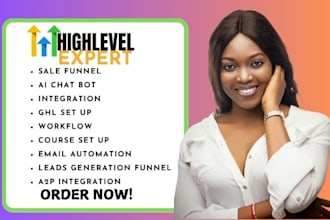 gohighlevel landing page ghl sales funnel go highlevel landing page automation