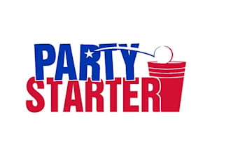 make party festival wedding logo