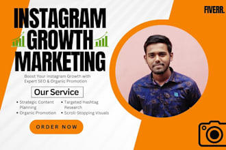 be your professional instagram growth marketing and organic SEO management