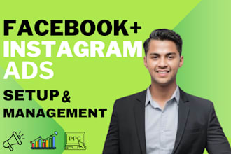 setup facebook and instagram ads campaign, run shopify fb advertising