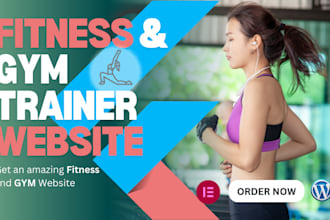 build custom personal trainer, fitness coach, and gym website