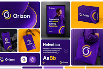 design brand style guide, corporate identity and timeless business logo design